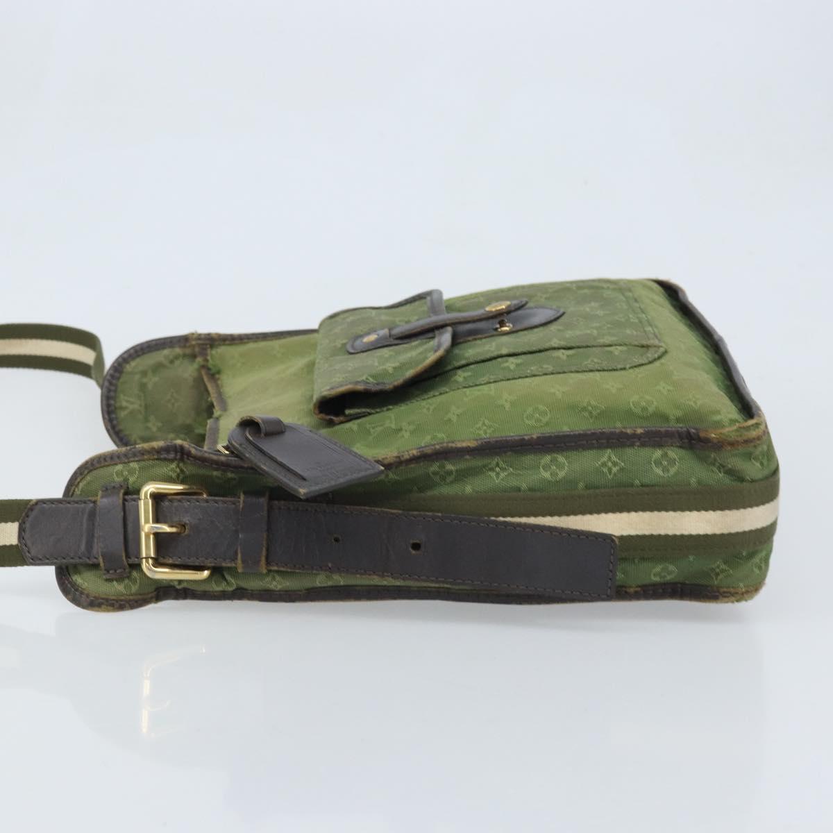 LOUIS VUITTON Monogram Mini Besace Mary Kate Bag TST Khaki M92322 LV Auth ka3216