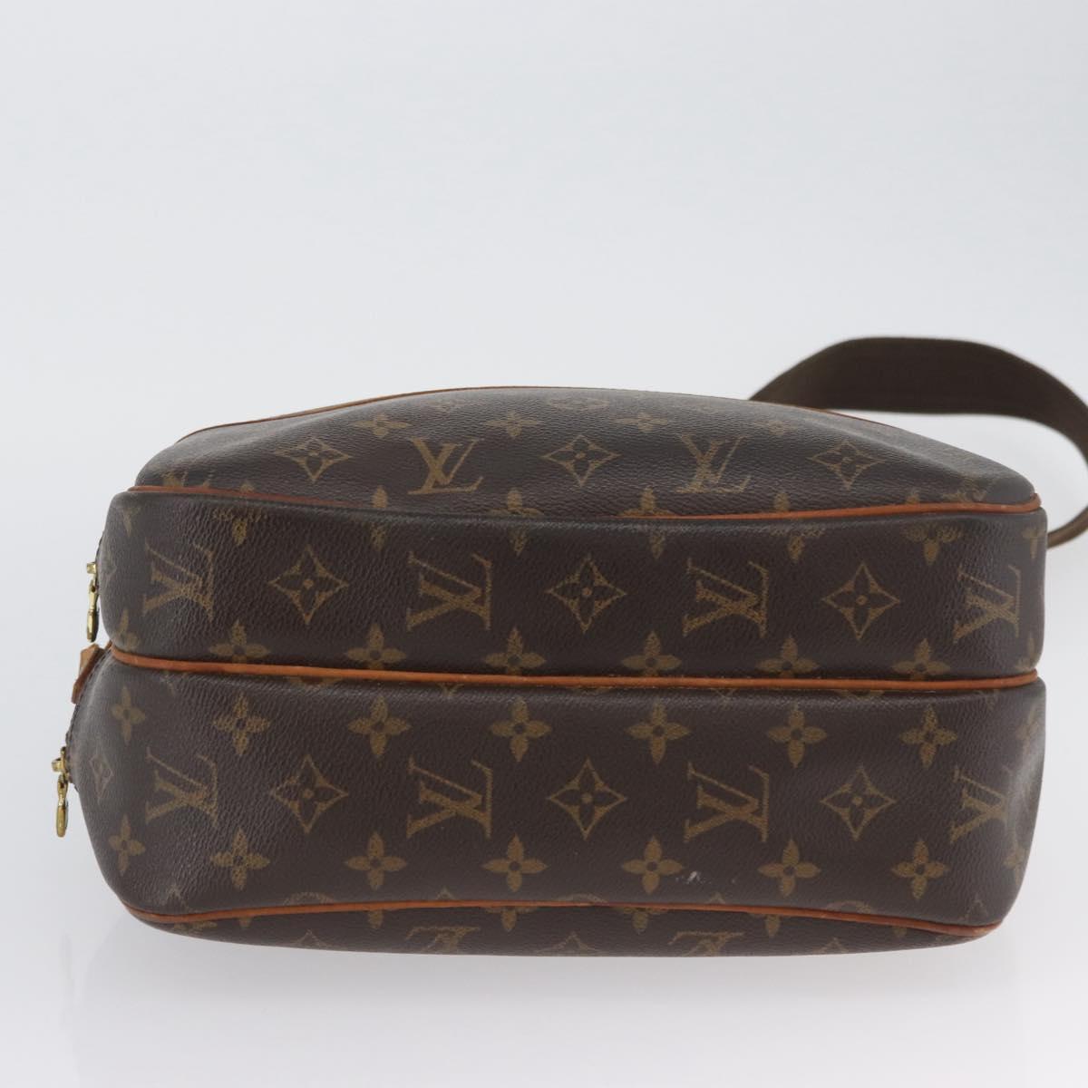LOUIS VUITTON Monogram Reporter PM Shoulder Bag M45254 LV Auth ka3224
