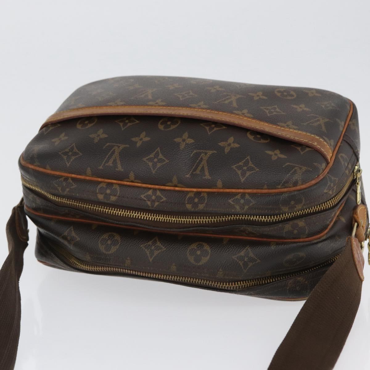LOUIS VUITTON Monogram Reporter PM Shoulder Bag M45254 LV Auth ka3224