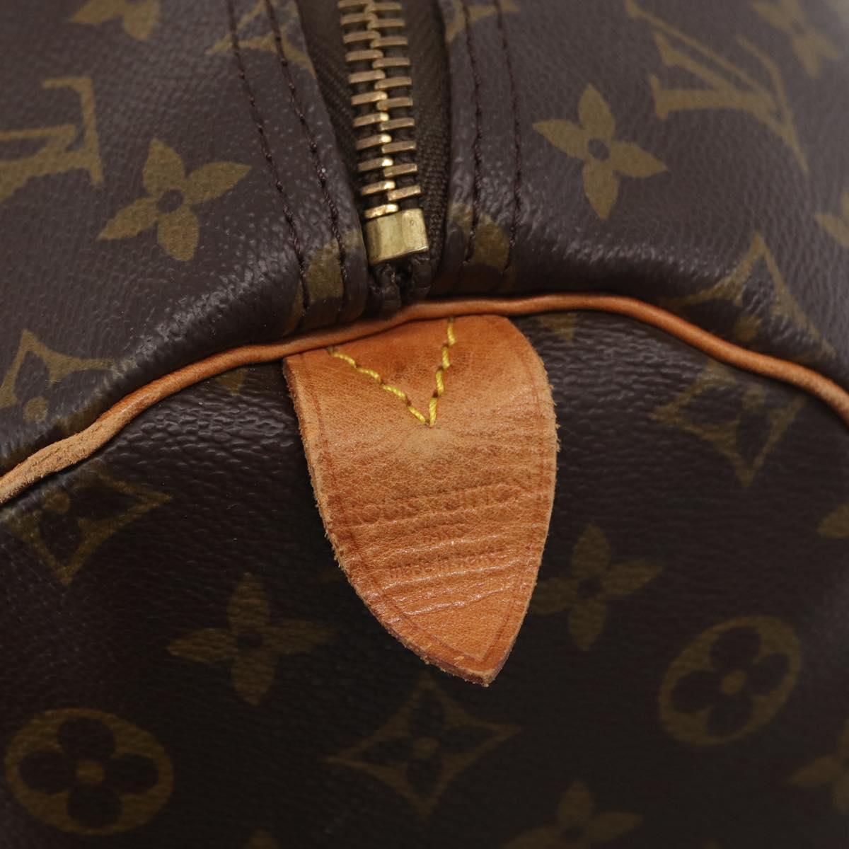 LOUIS VUITTON Monogram Keepall 55 Boston Bag M41424 LV Auth ka3233