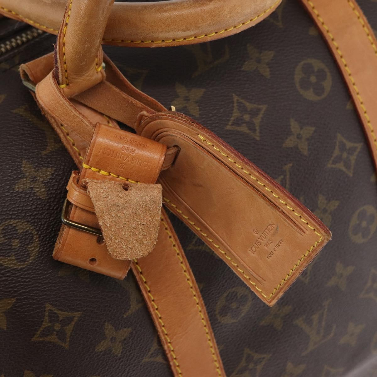 LOUIS VUITTON Monogram Keepall 55 Boston Bag M41424 LV Auth ka3233
