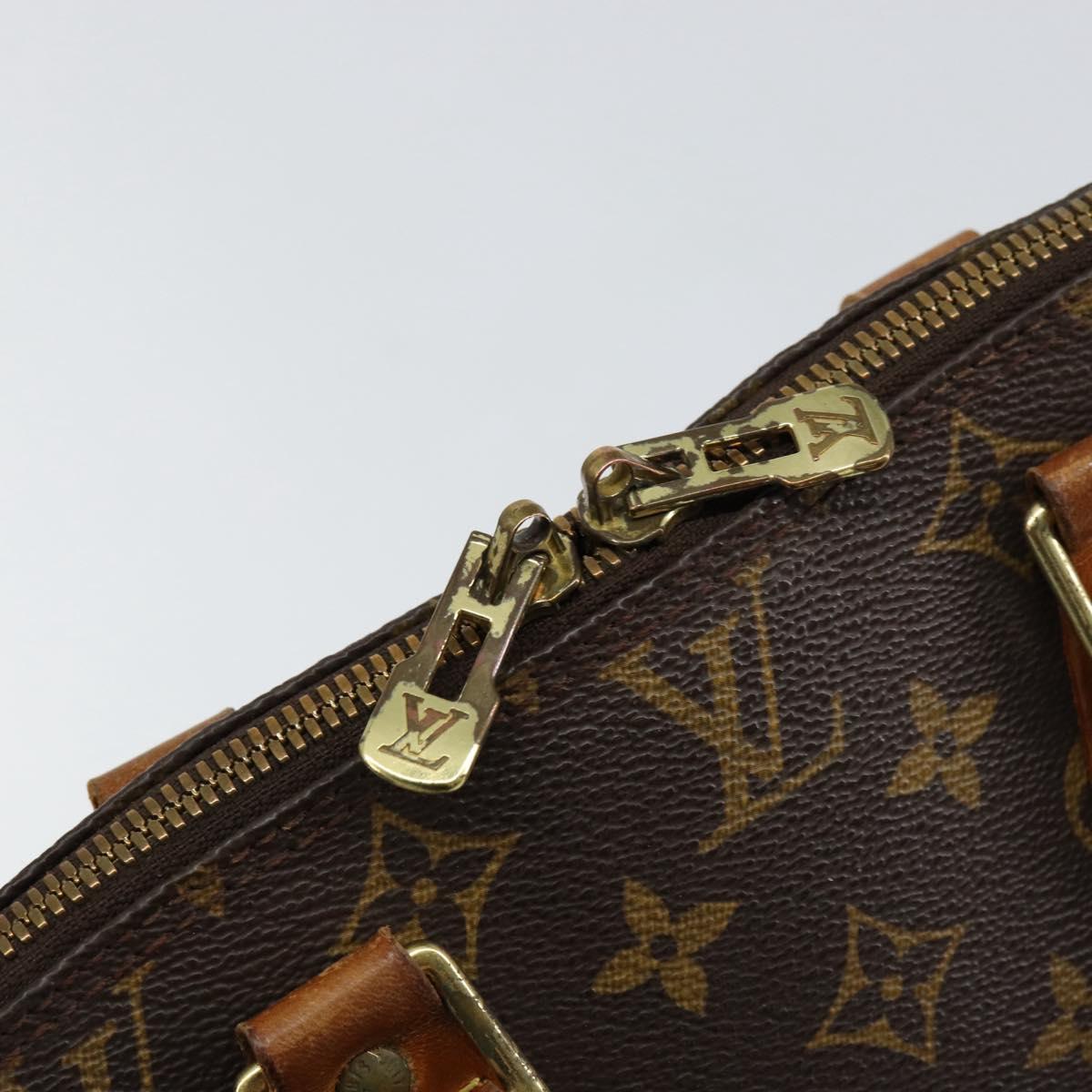 LOUIS VUITTON Monogram Alma Hand Bag M51130 LV Auth ka324