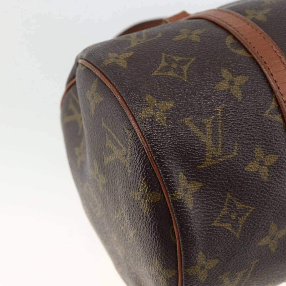 LOUIS VUITTON Monogram Papillon 30 Hand Bag M51385 LV Auth ka3242