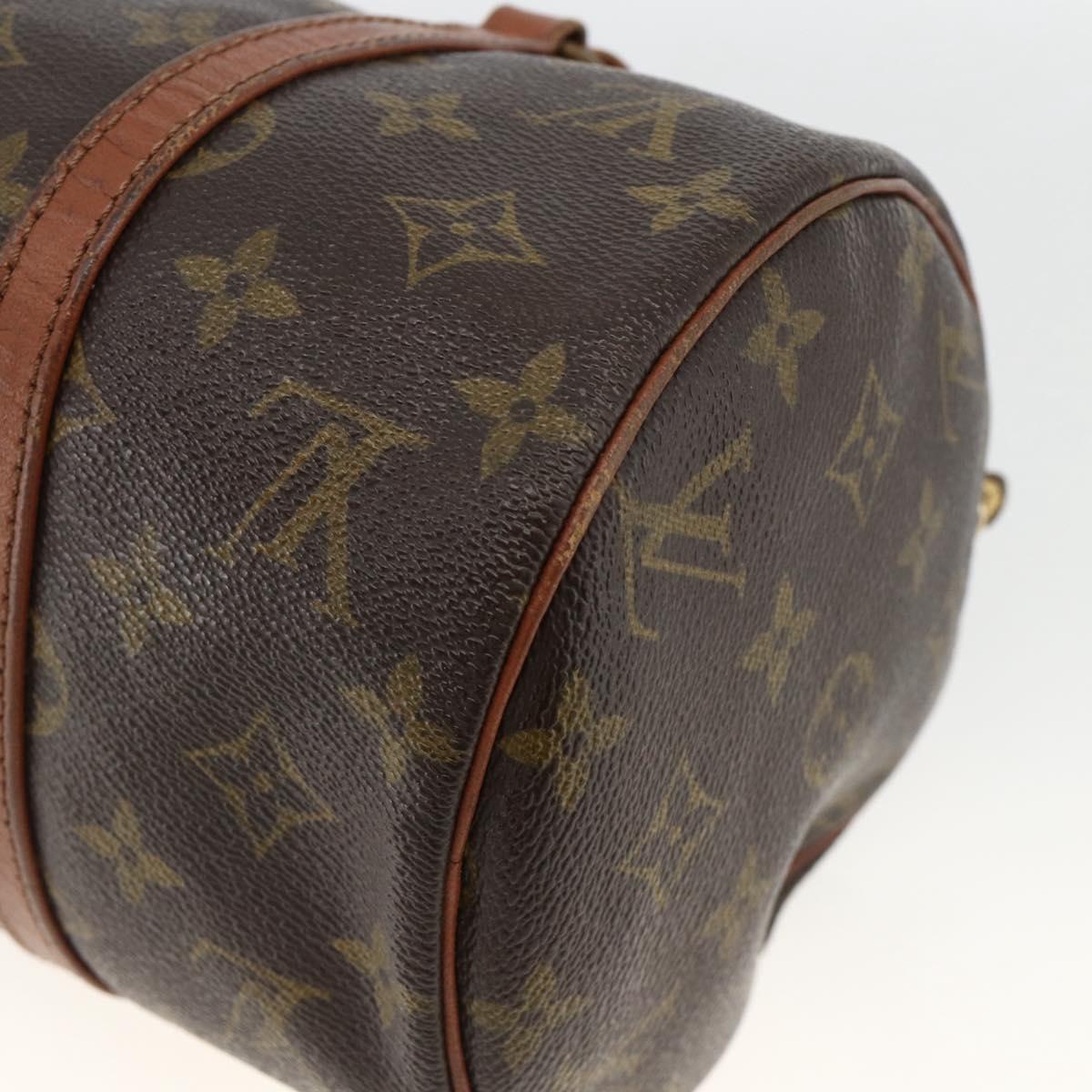 LOUIS VUITTON Monogram Papillon 30 Hand Bag M51385 LV Auth ka3242