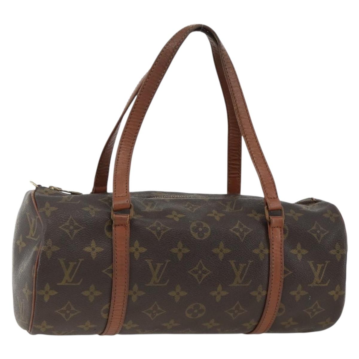 LOUIS VUITTON Monogram Papillon 30 Hand Bag M51385 LV Auth ka3242