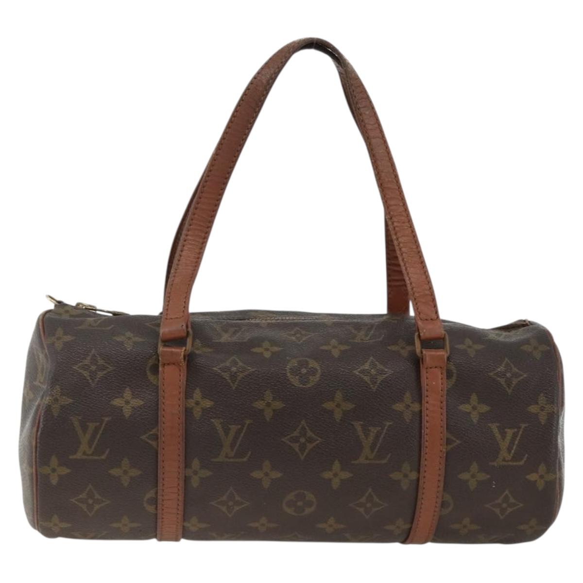 LOUIS VUITTON Monogram Papillon 30 Hand Bag M51385 LV Auth ka3242