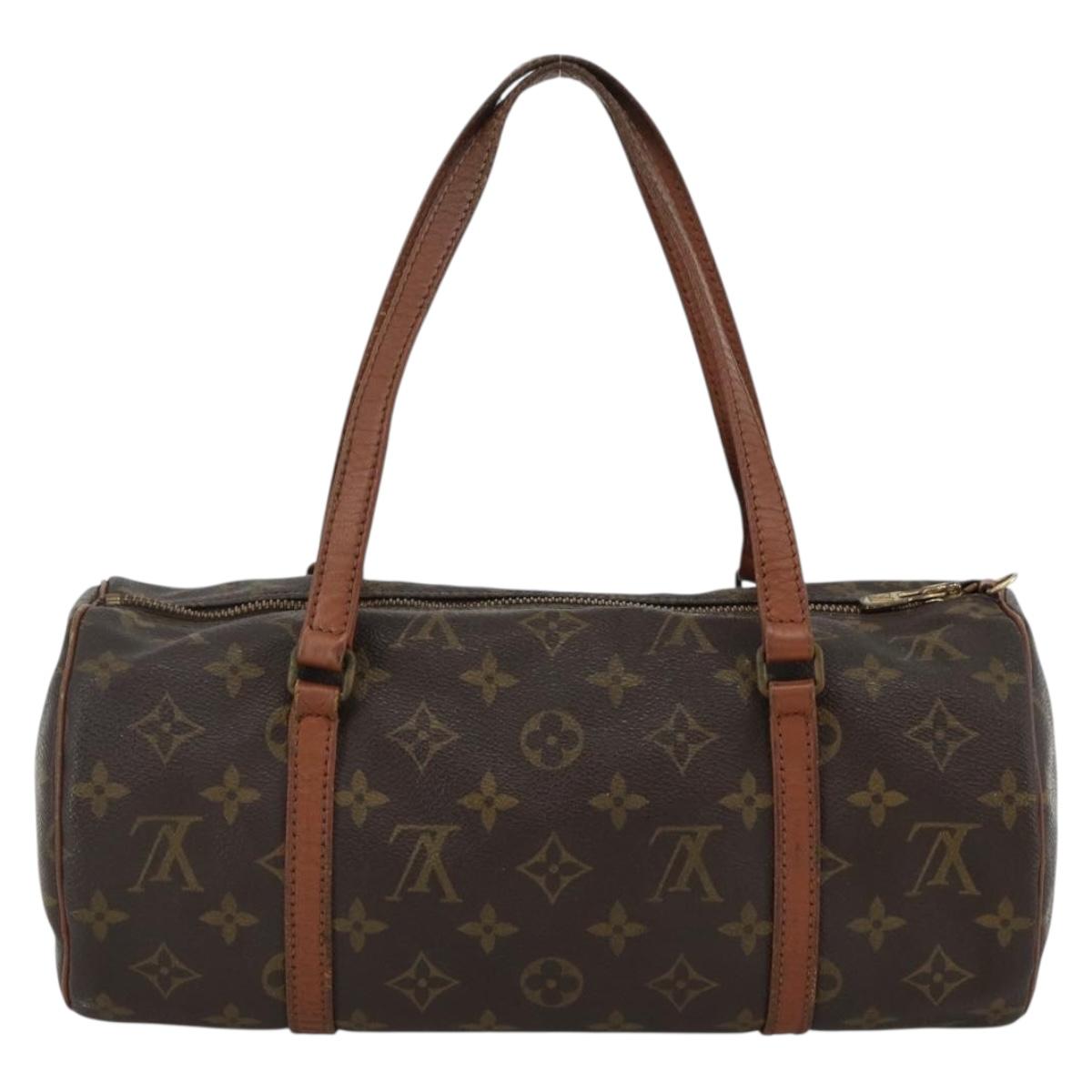 LOUIS VUITTON Monogram Papillon 30 Hand Bag M51385 LV Auth ka3242
