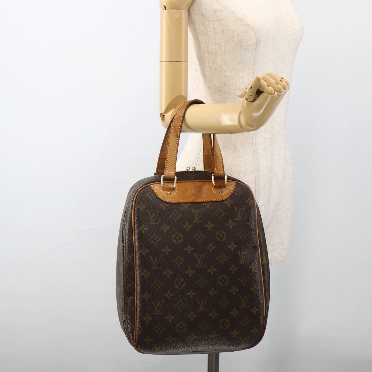 LOUIS VUITTON Monogram Excursion Hand Bag M41450 LV Auth ka3251