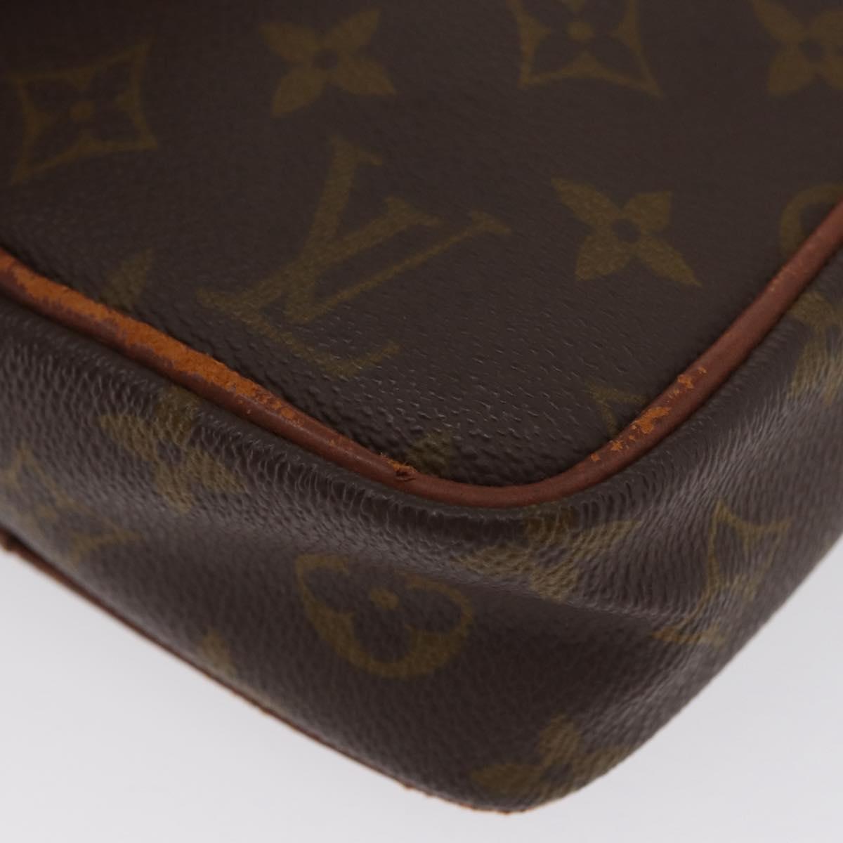 LOUIS VUITTON Monogram Danube Shoulder Bag Vintage M45266 LV Auth ka3253