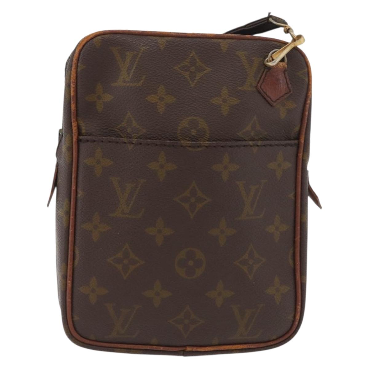 LOUIS VUITTON Monogram Danube Shoulder Bag Vintage M45266 LV Auth ka3253