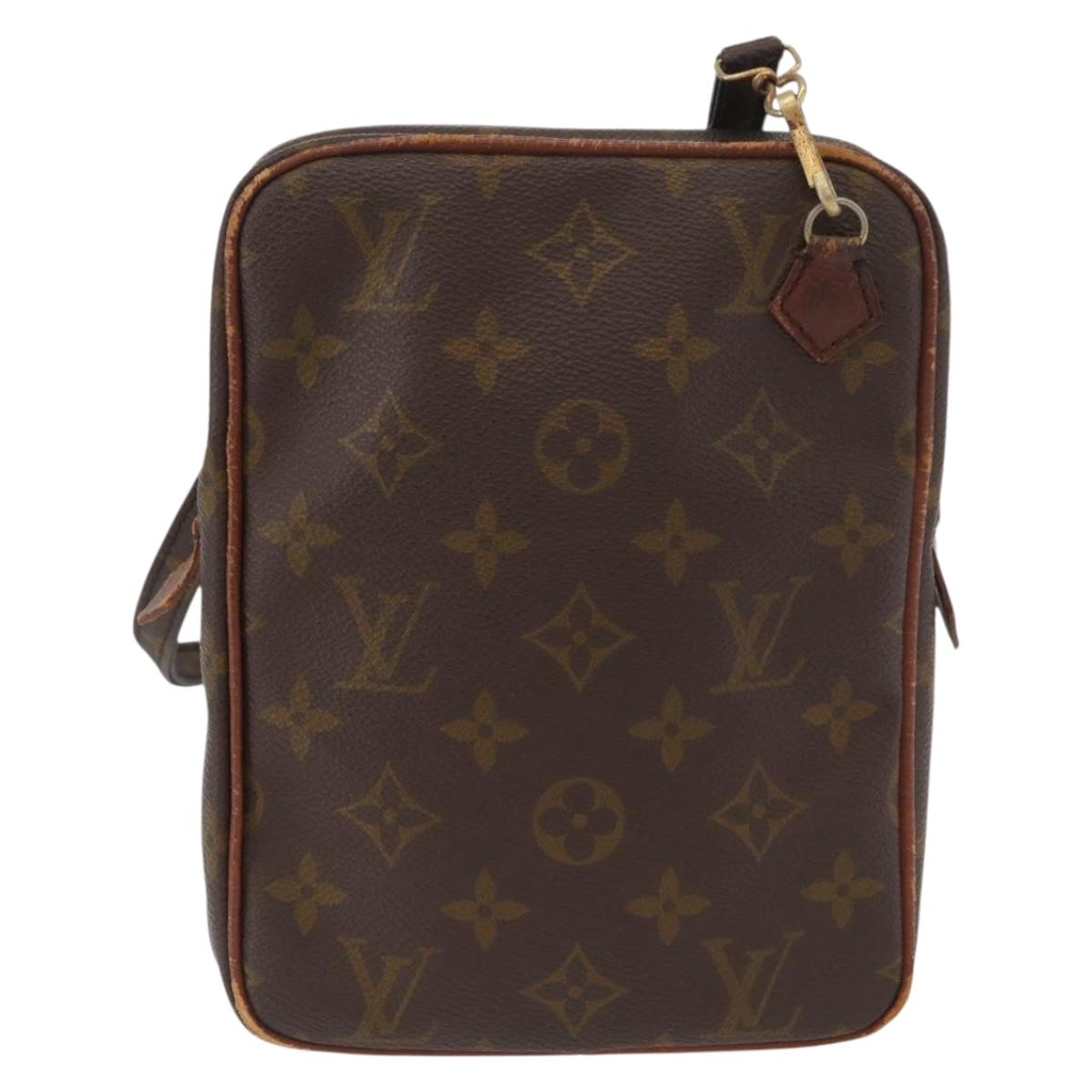 LOUIS VUITTON Monogram Danube Shoulder Bag Vintage M45266 LV Auth ka3253
