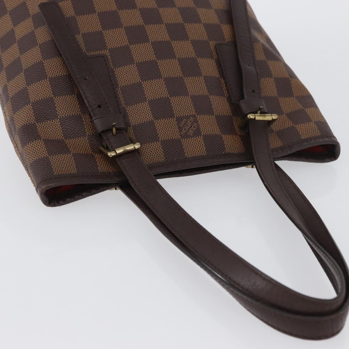 LOUIS VUITTON Damier Ebene Marais Shoulder Bag N42240 LV Auth ka3257