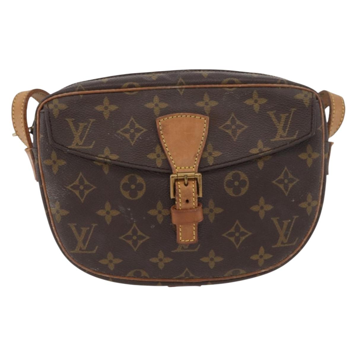 LOUIS VUITTON Monogram Jeune Fille PM Shoulder Bag M51227 LV Auth ka3260