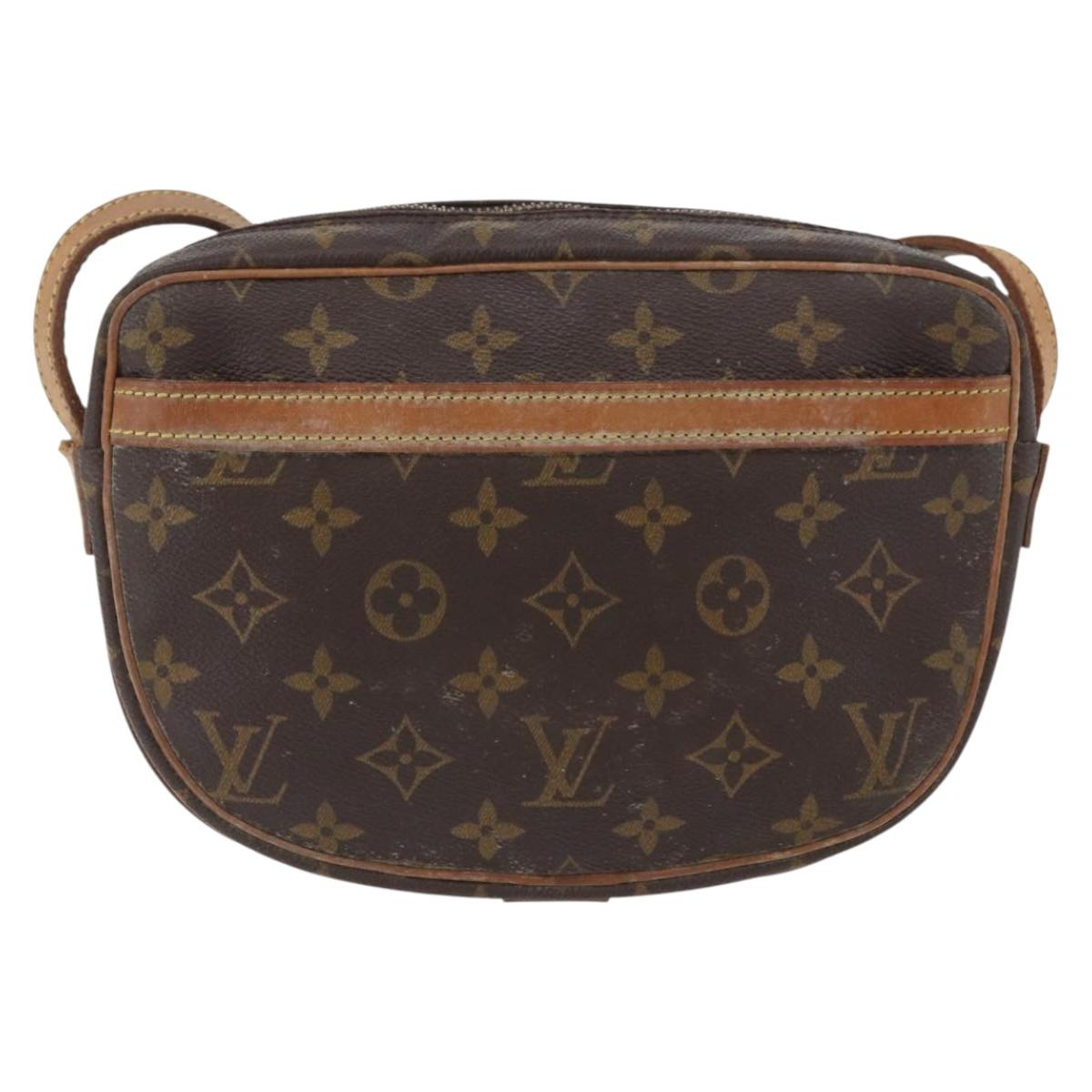 LOUIS VUITTON Monogram Jeune Fille PM Shoulder Bag M51227 LV Auth ka3260
