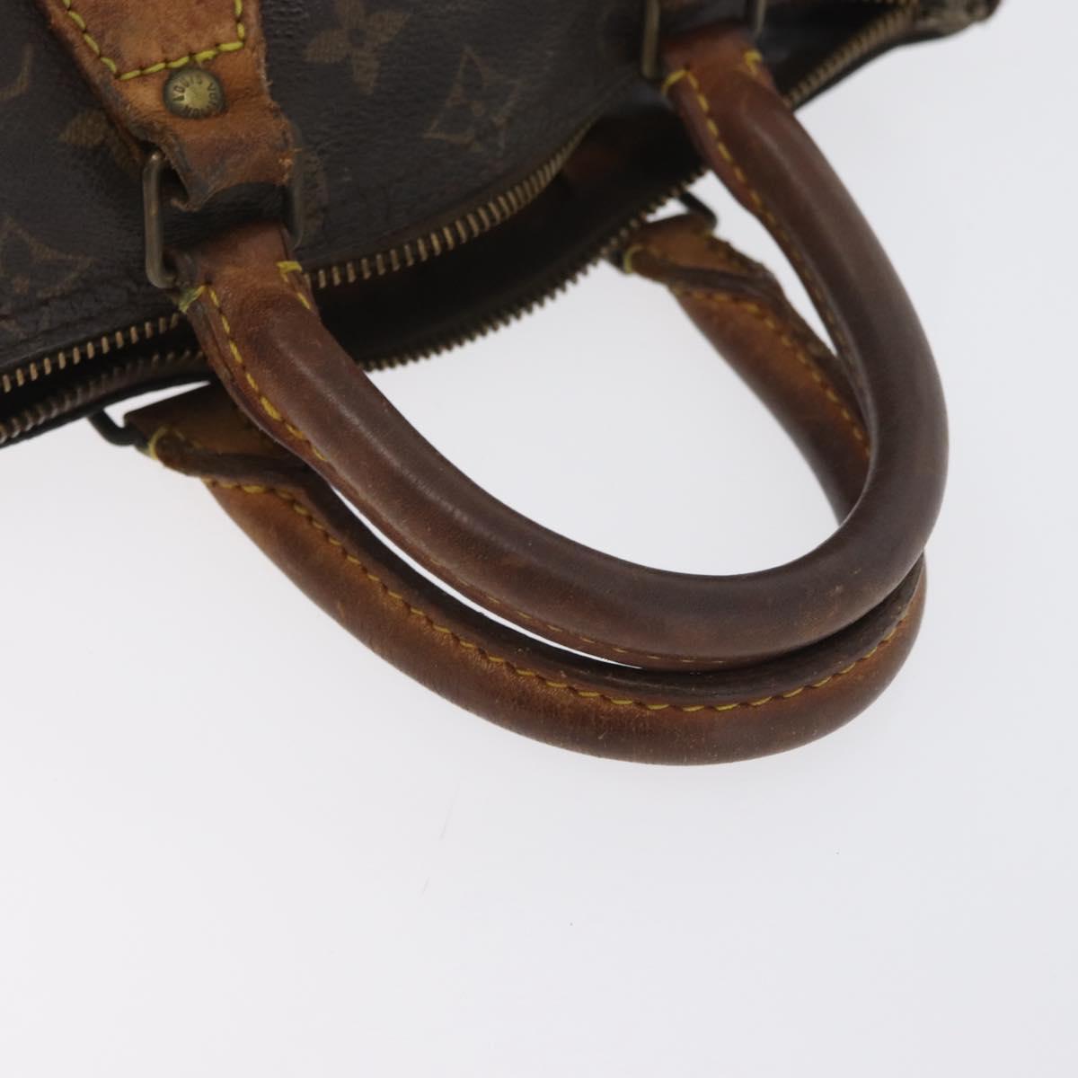 LOUIS VUITTON Monogram Speedy 25 Hand Bag M41528 LV Auth ka3272