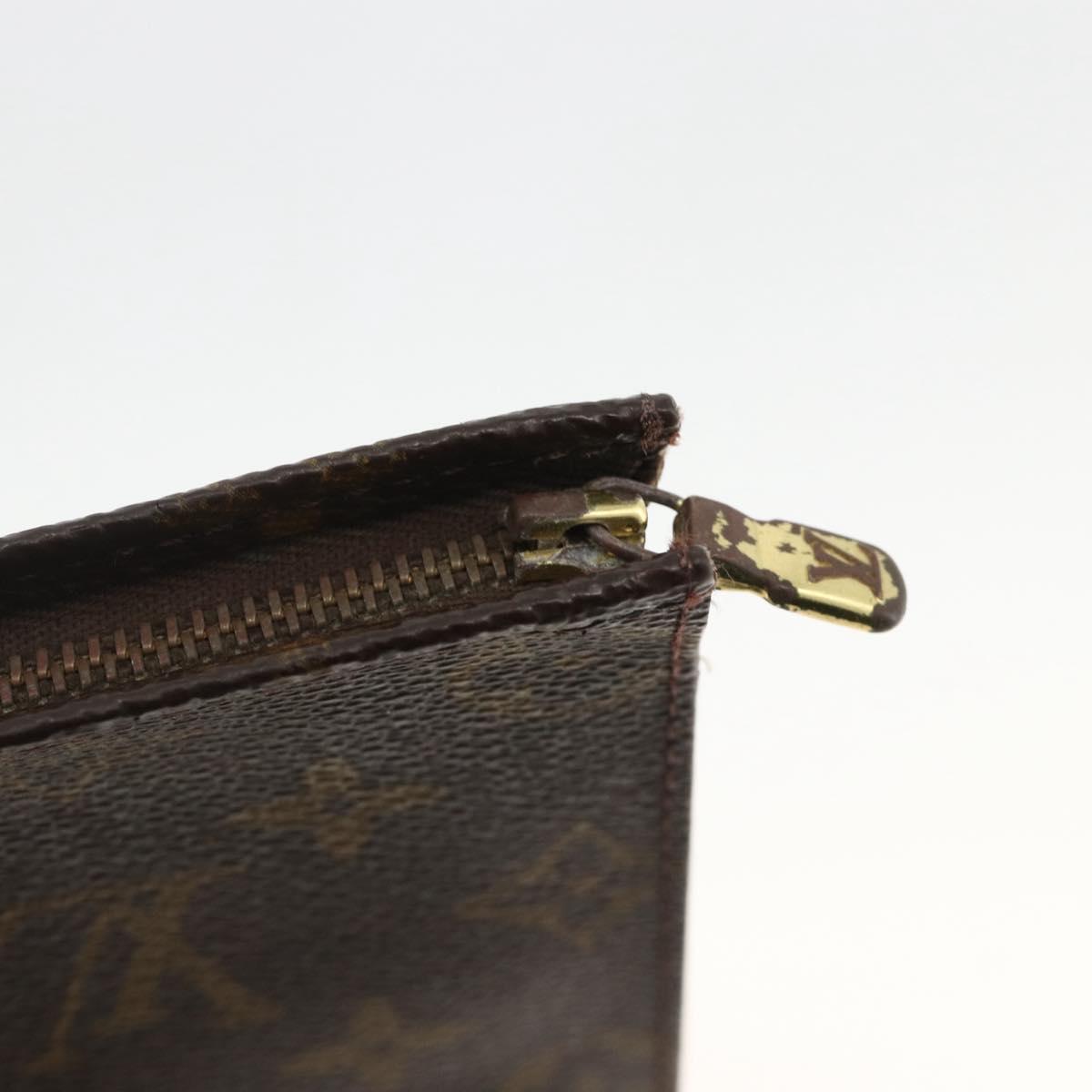 LOUIS VUITTON Monogram Poche Toilette 26 Pouch M47542 LV Auth ka3299
