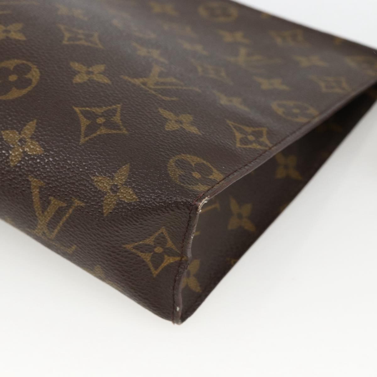 LOUIS VUITTON Monogram Poche Toilette 26 Pouch M47542 LV Auth ka3299