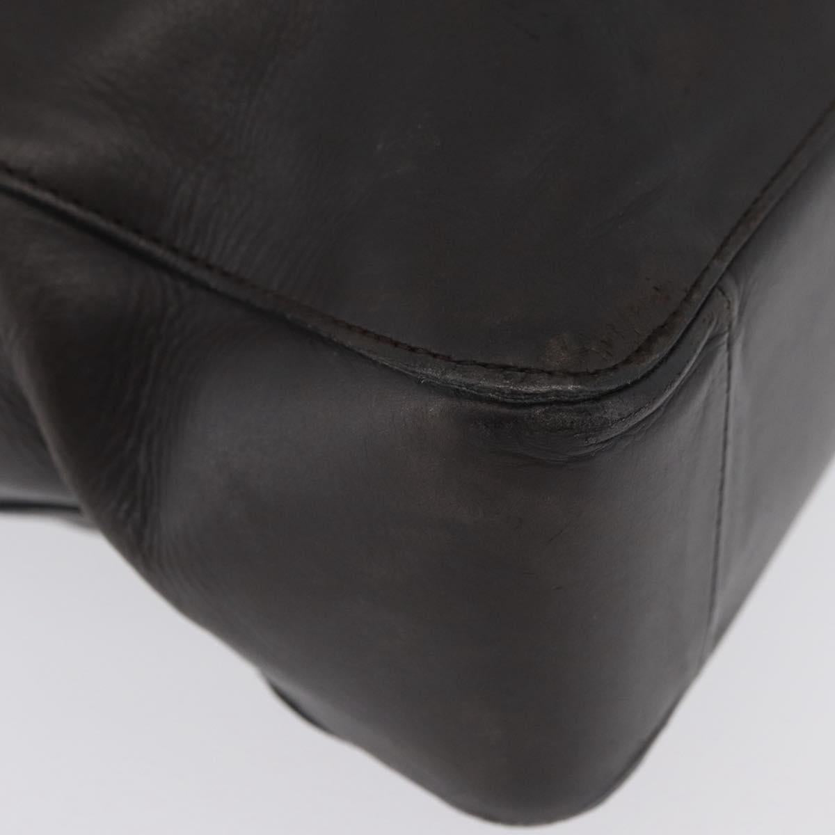 BOTTEGA VENETA INTRECCIATO Hand Bag Leather Brown Auth ka3317