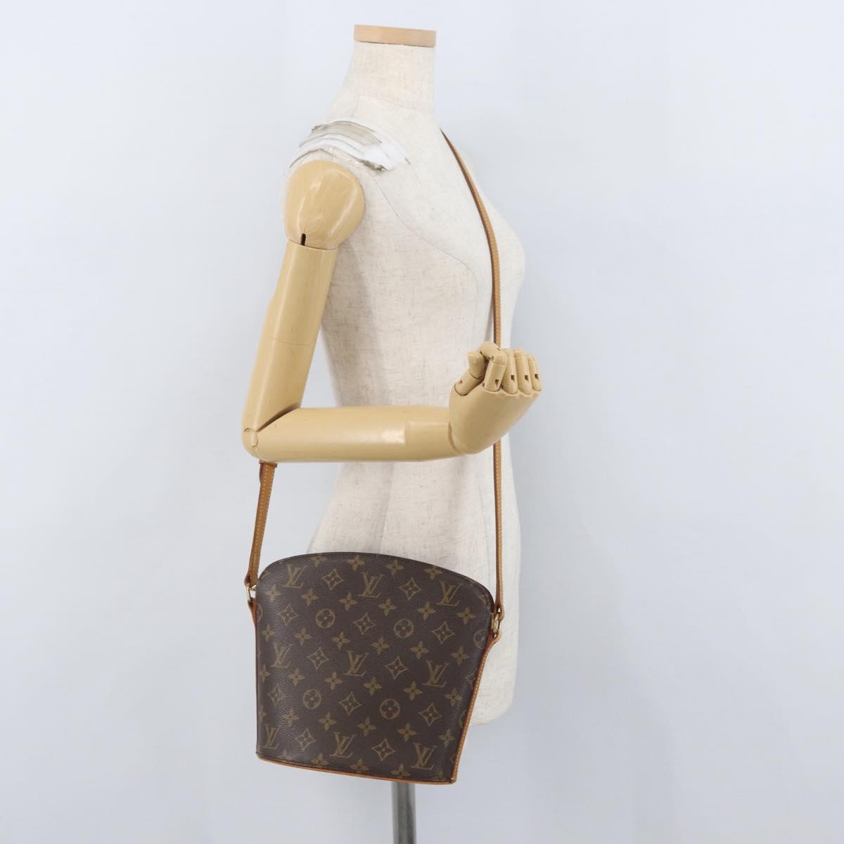 LOUIS VUITTON Monogram Drouot Shoulder Shoulder Bag M51290 LV Auth ka3318