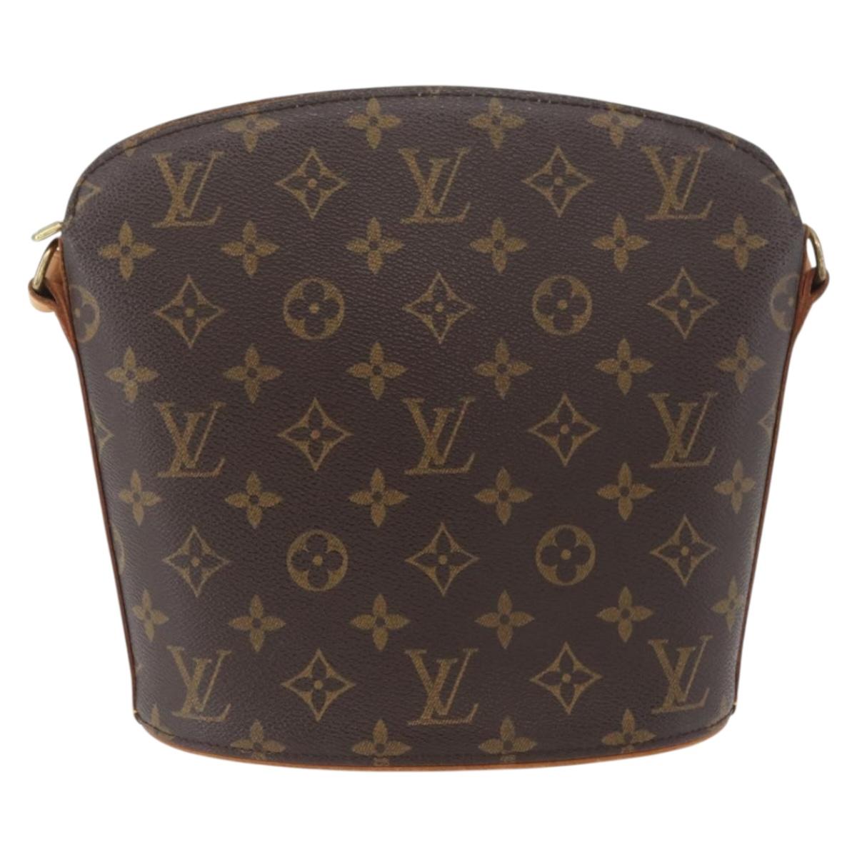 LOUIS VUITTON Monogram Drouot Shoulder Shoulder Bag M51290 LV Auth ka3318