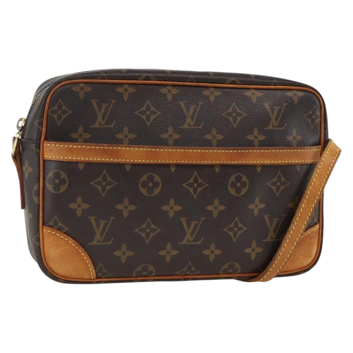 LOUIS VUITTON Monogram Trocadero 27 Shoulder Bag M51274 LV Auth ka3325