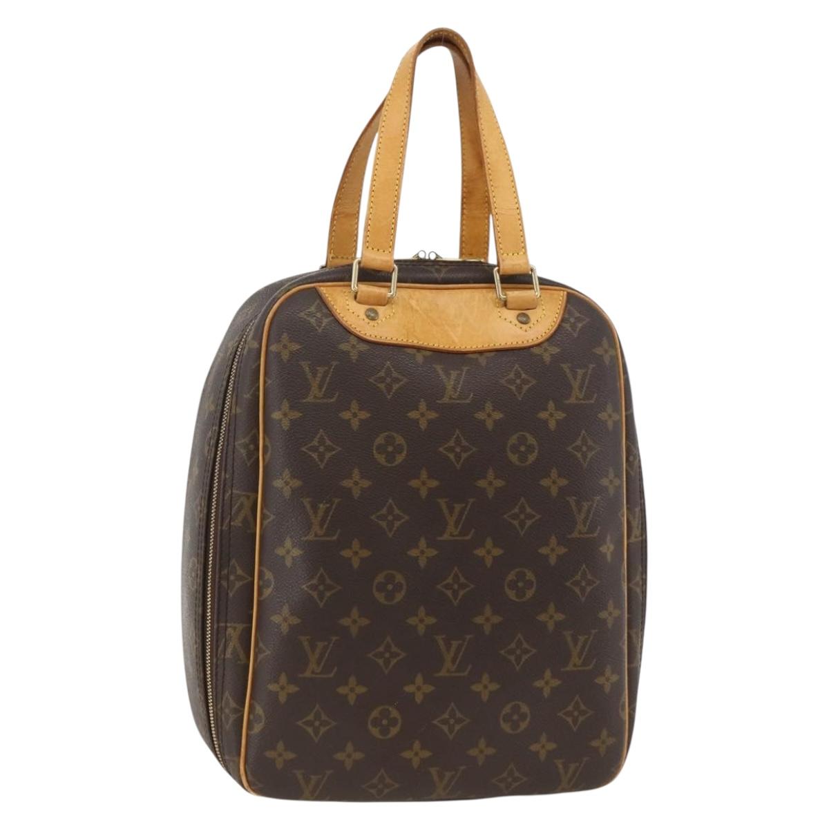 LOUIS VUITTON Monogram Excursion Hand Bag M41450 LV Auth ka3346