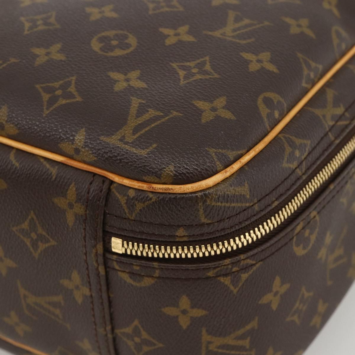 LOUIS VUITTON Monogram Excursion Hand Bag M41450 LV Auth ka3346
