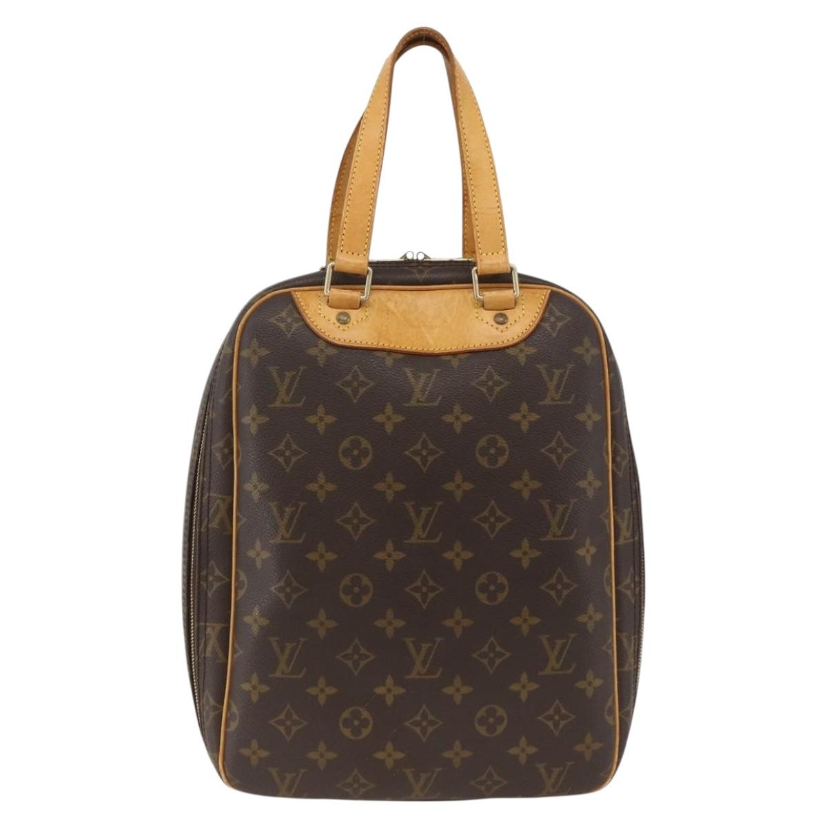 LOUIS VUITTON Monogram Excursion Hand Bag M41450 LV Auth ka3346