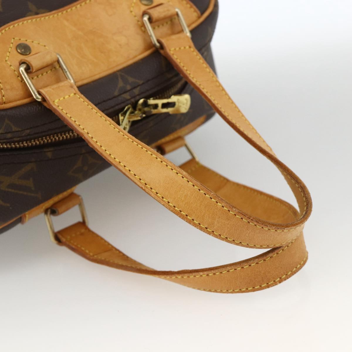 LOUIS VUITTON Monogram Excursion Hand Bag M41450 LV Auth ka3346