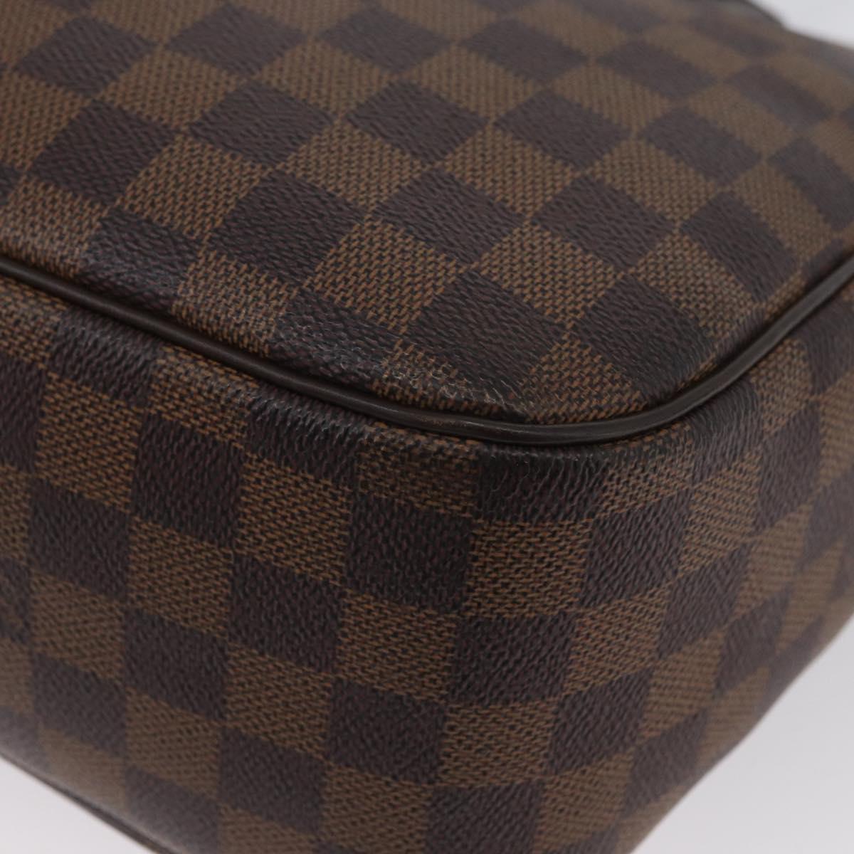 LOUIS VUITTON Damier Ebene Parioli PM Tote Bag N51123 LV Auth ka3348