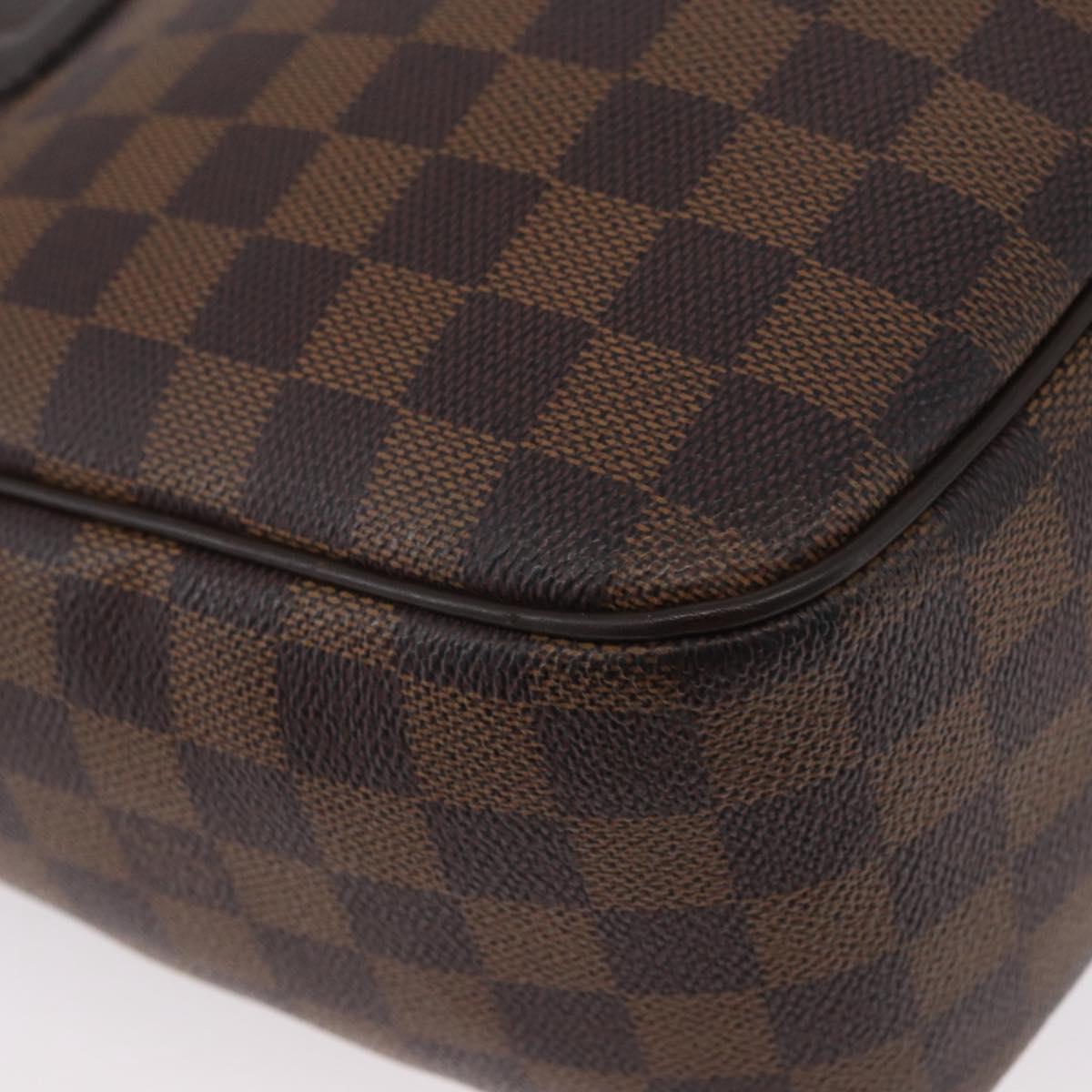 LOUIS VUITTON Damier Ebene Parioli PM Tote Bag N51123 LV Auth ka3348