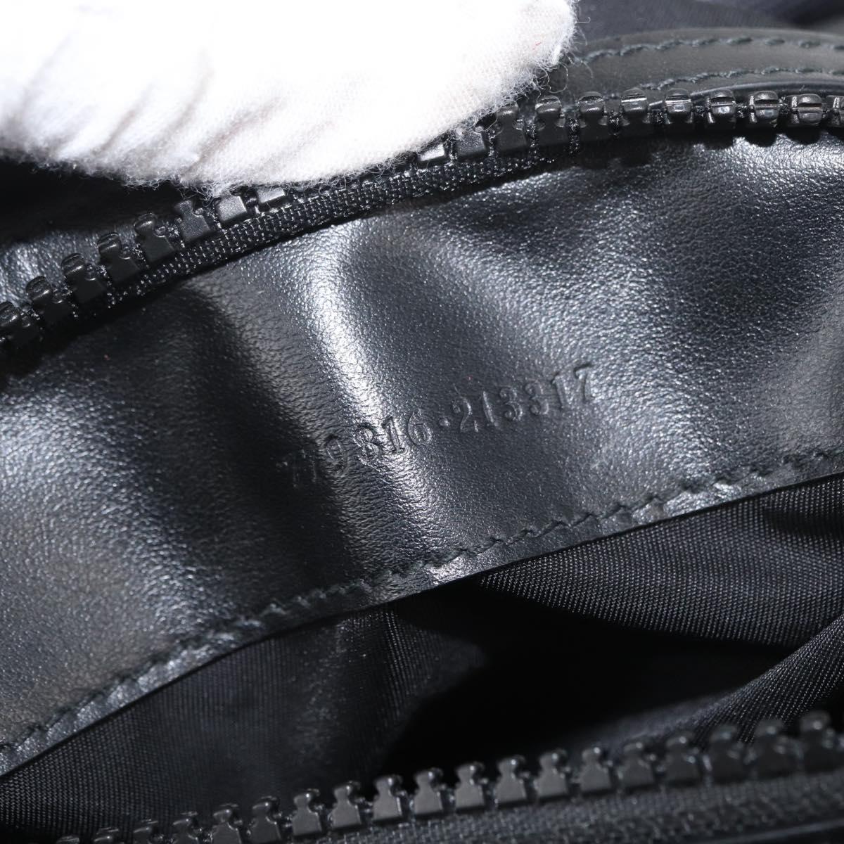 GUCCI GG Crystal Mat Boston Bag 2way Black 779816 Auth ka3353