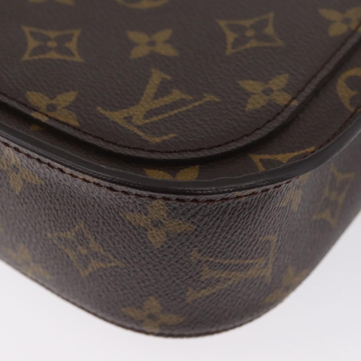 LOUIS VUITTON Monogram Saint Cloud GM Shoulder Bag M51242 LV Auth ka3361