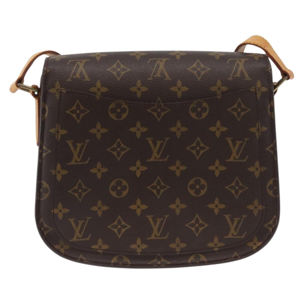 LOUIS VUITTON Monogram Saint Cloud GM Shoulder Bag M51242 LV Auth ka3361