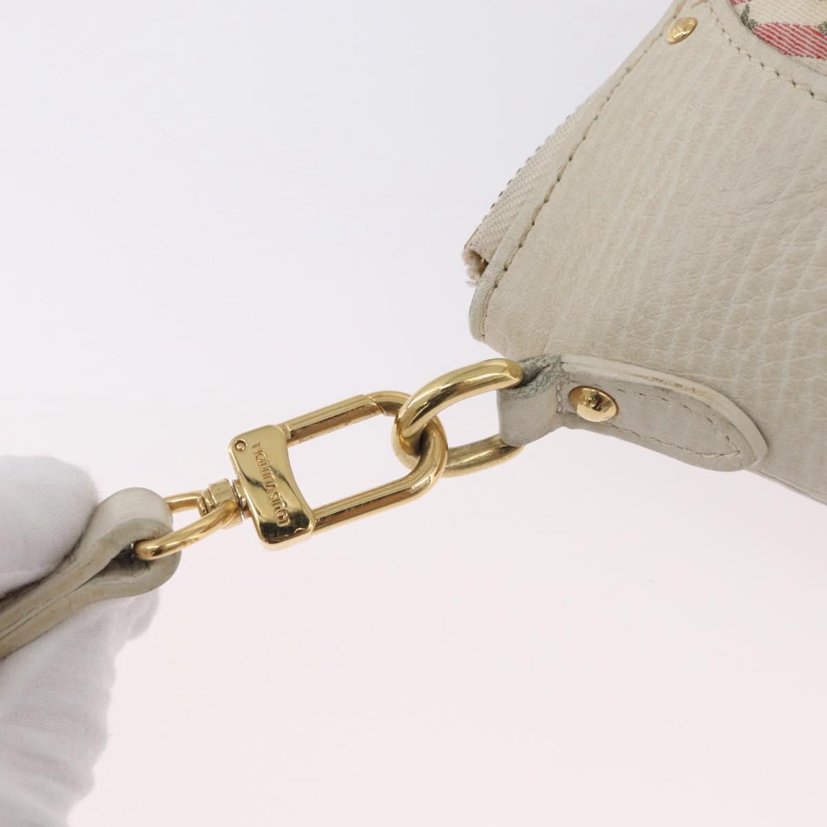 LOUIS VUITTON Mini Lin Marina GM Bag Croisette 2way Pink M95493 LV Auth ka3367A