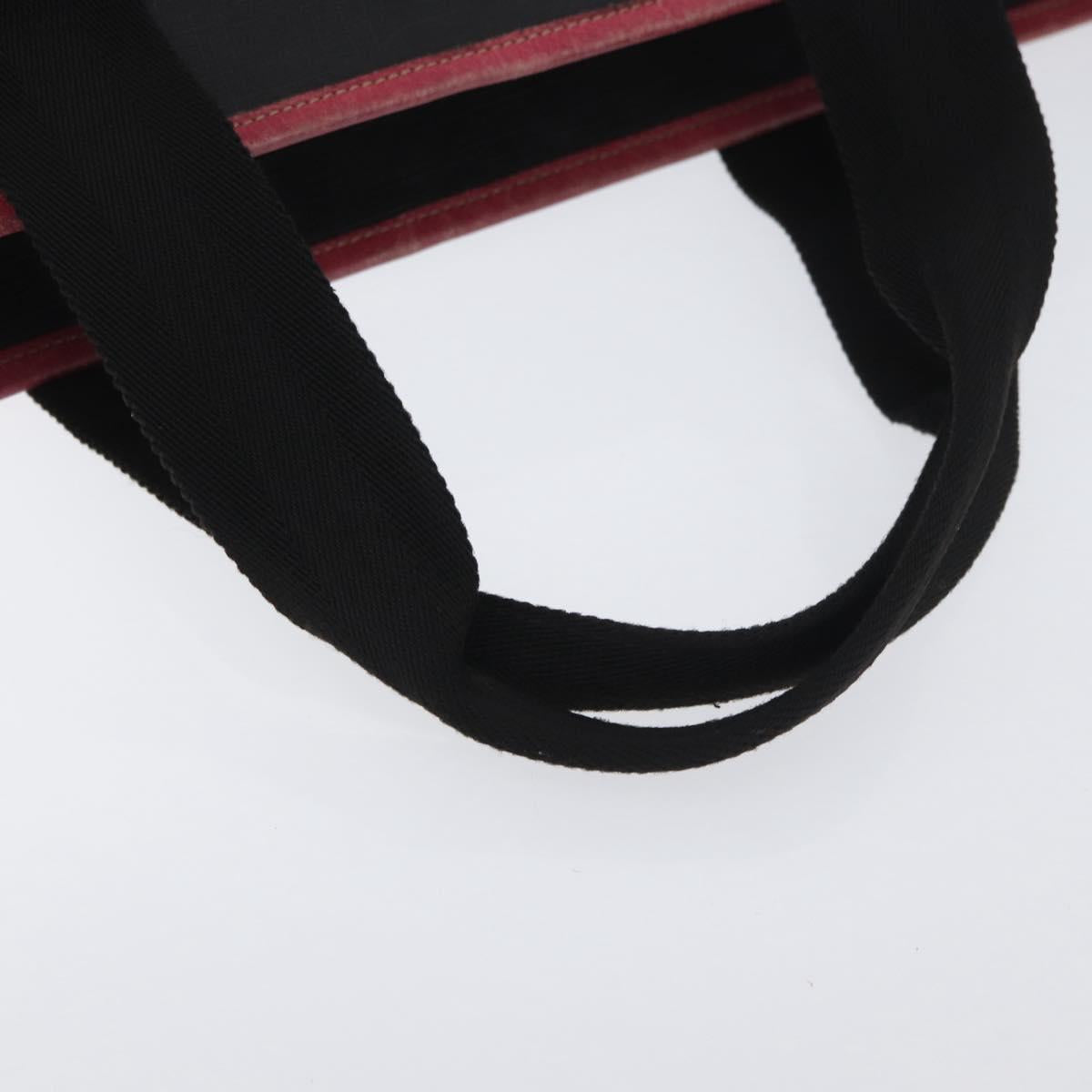 GUCCI Tote Bag PVC Black 162785 Auth ka3368