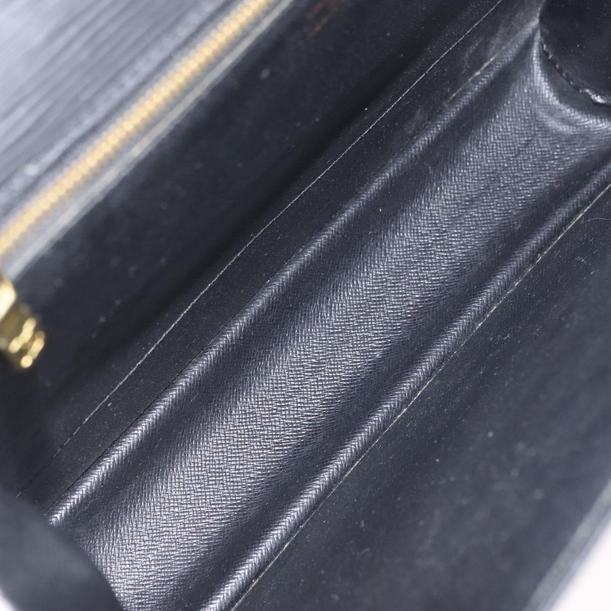 LOUIS VUITTON Epi Monceau 28 Hand Bag Black M52122 LV Auth ka3386