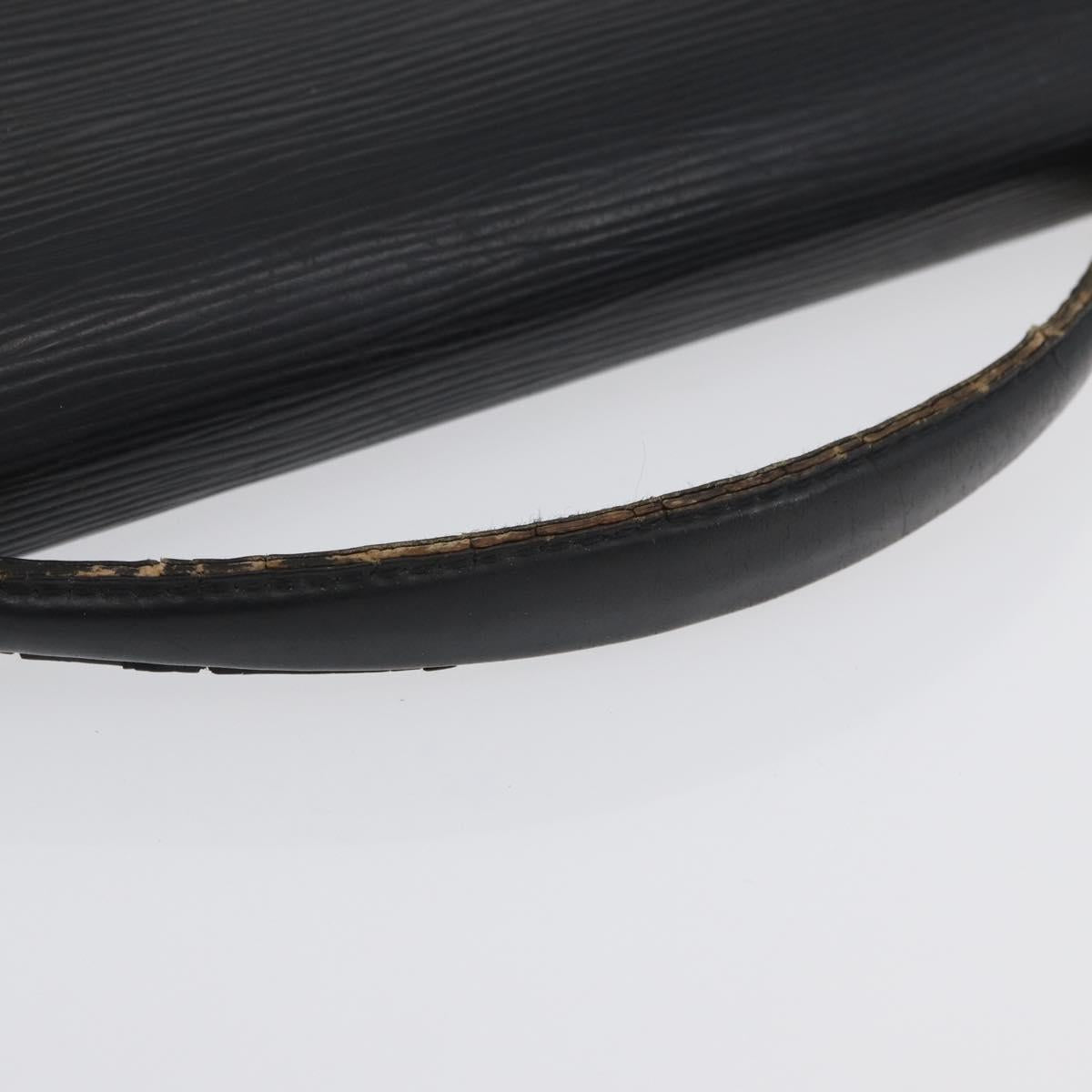 LOUIS VUITTON Epi Monceau 28 Hand Bag Black M52122 LV Auth ka3386