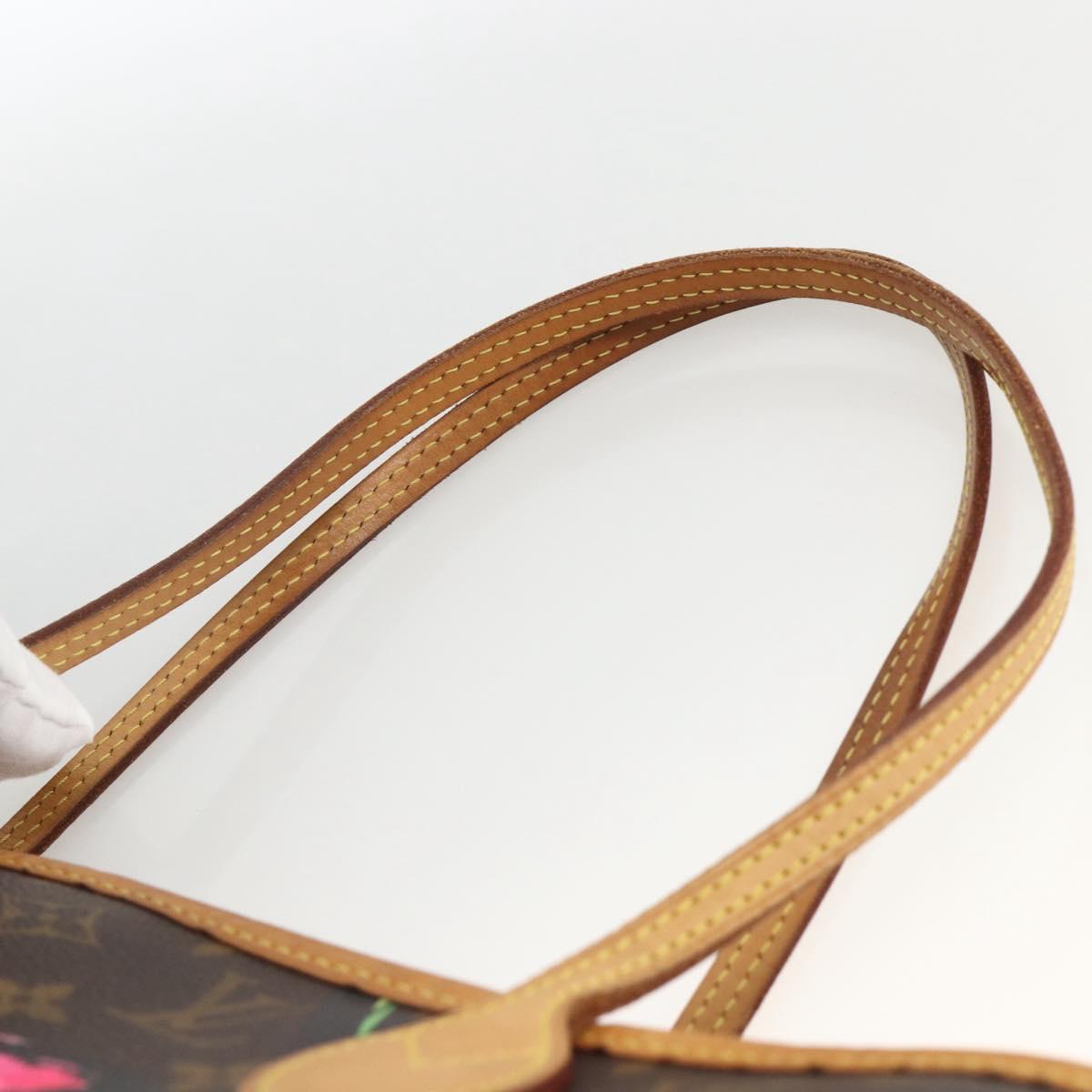 LOUIS VUITTON Monogram Rose Neverfull MM Tote Bag M48613 LV Auth ka3394SAV