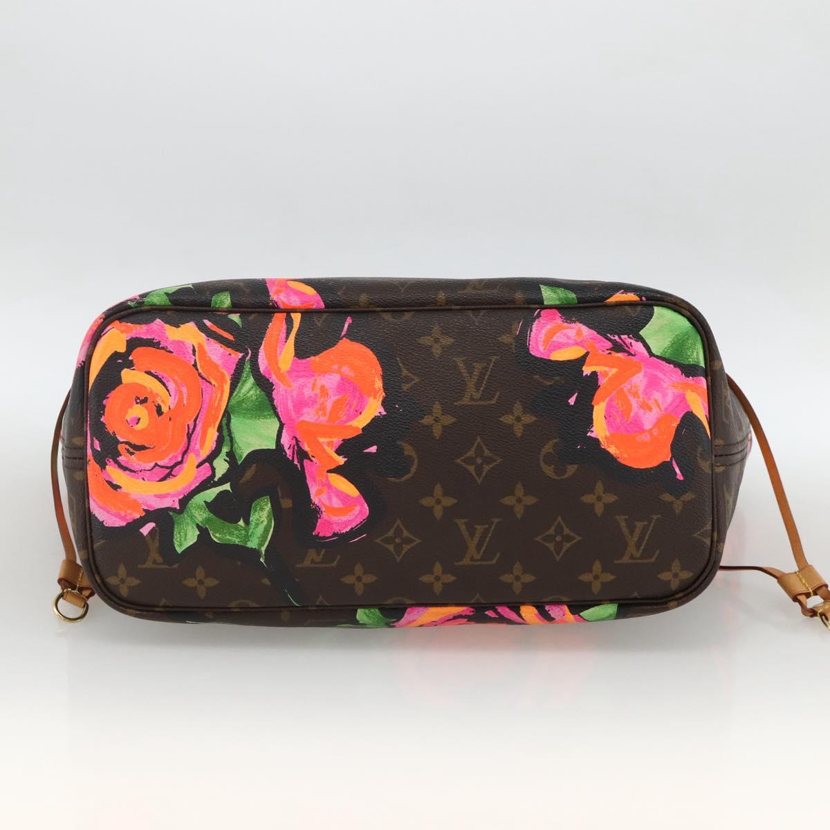 LOUIS VUITTON Monogram Rose Neverfull MM Tote Bag M48613 LV Auth ka3394SAV