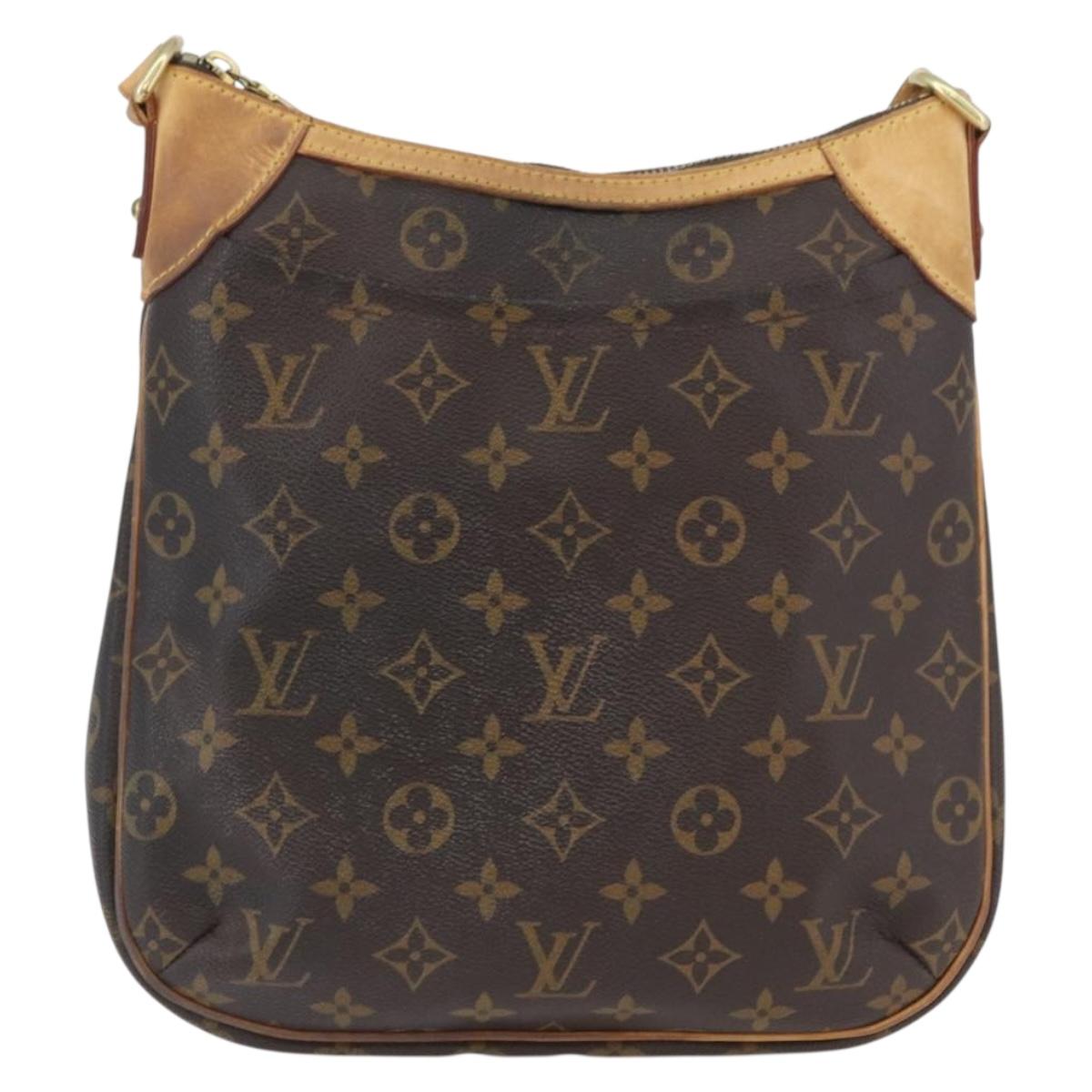 LOUIS VUITTON Monogram Odeon PM Shoulder Bag M56390 LV Auth ka3395A