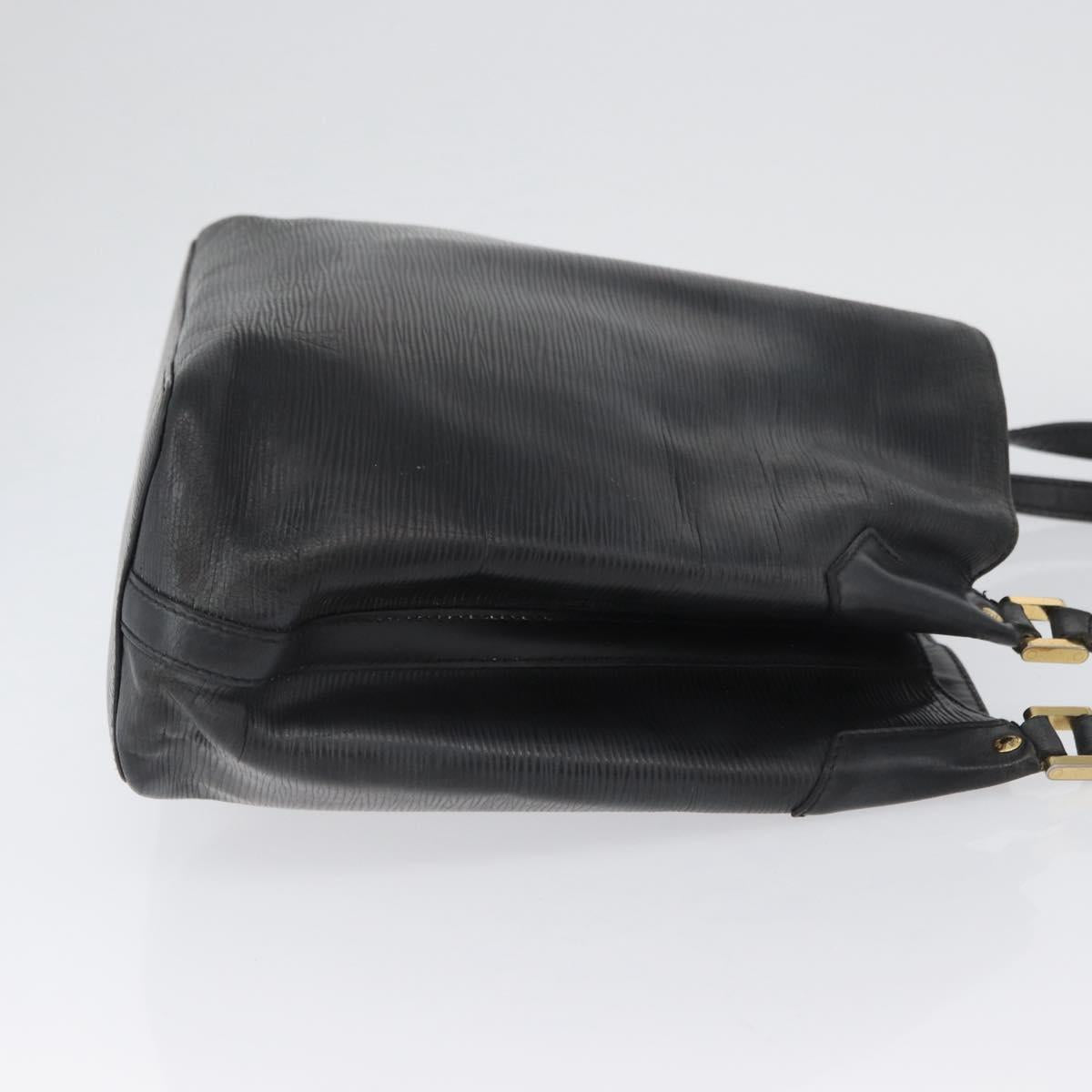 LOUIS VUITTON Epi Mandala MM Shoulder Bag Black M58892 LV Auth ka3396