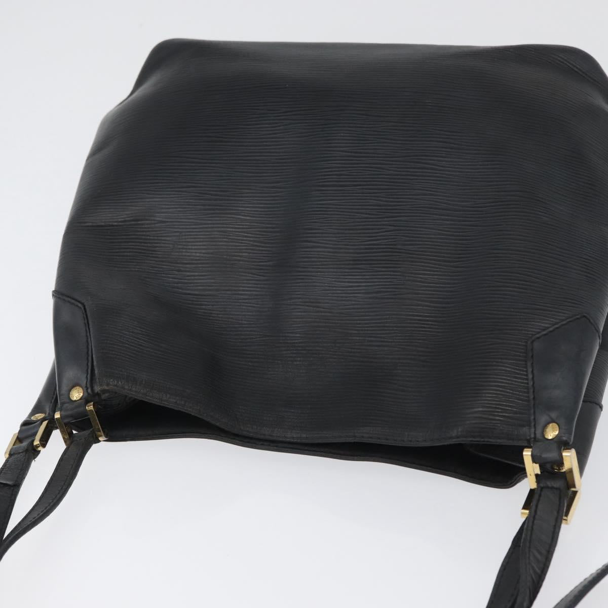 LOUIS VUITTON Epi Mandala MM Shoulder Bag Black M58892 LV Auth ka3396
