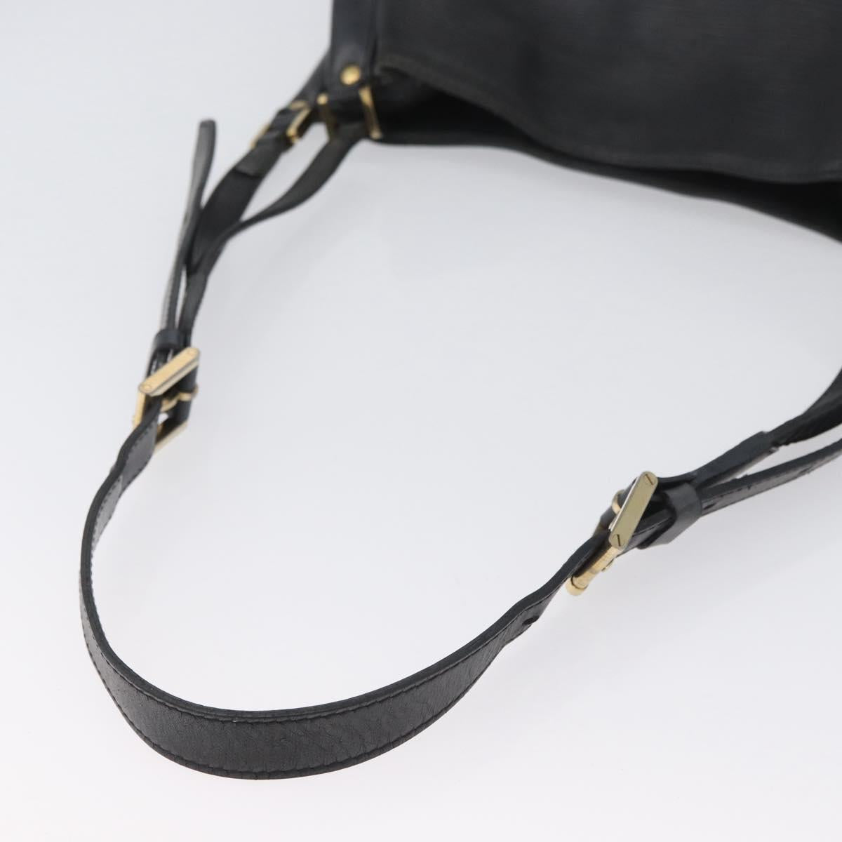 LOUIS VUITTON Epi Mandala MM Shoulder Bag Black M58892 LV Auth ka3396