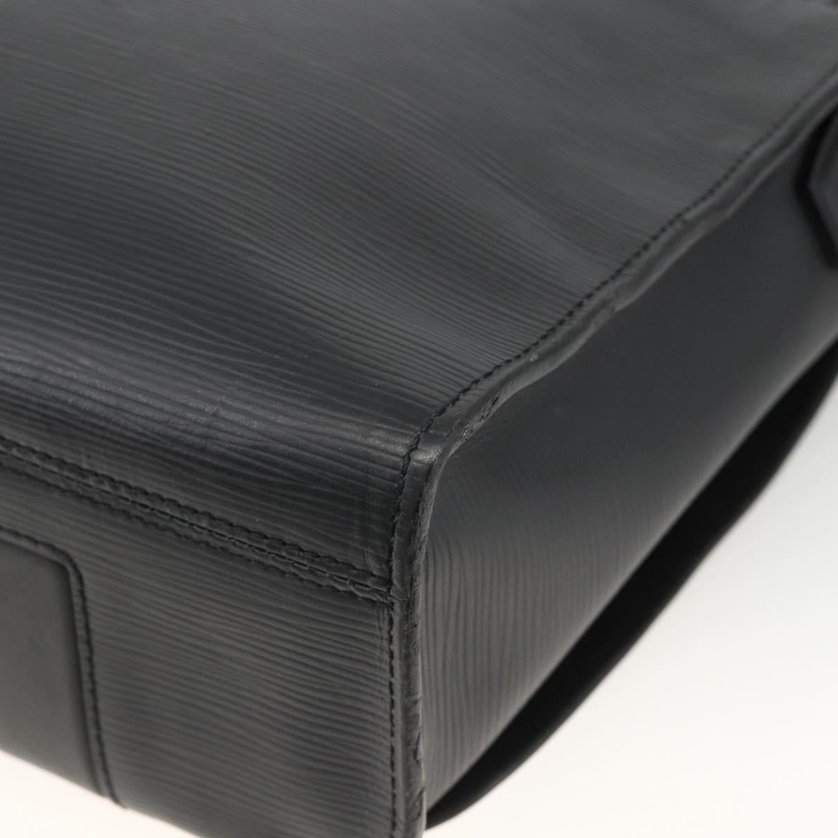 LOUIS VUITTON Epi Harrington Messenger MM Shoulder Bag Black M53409 Auth ka3397