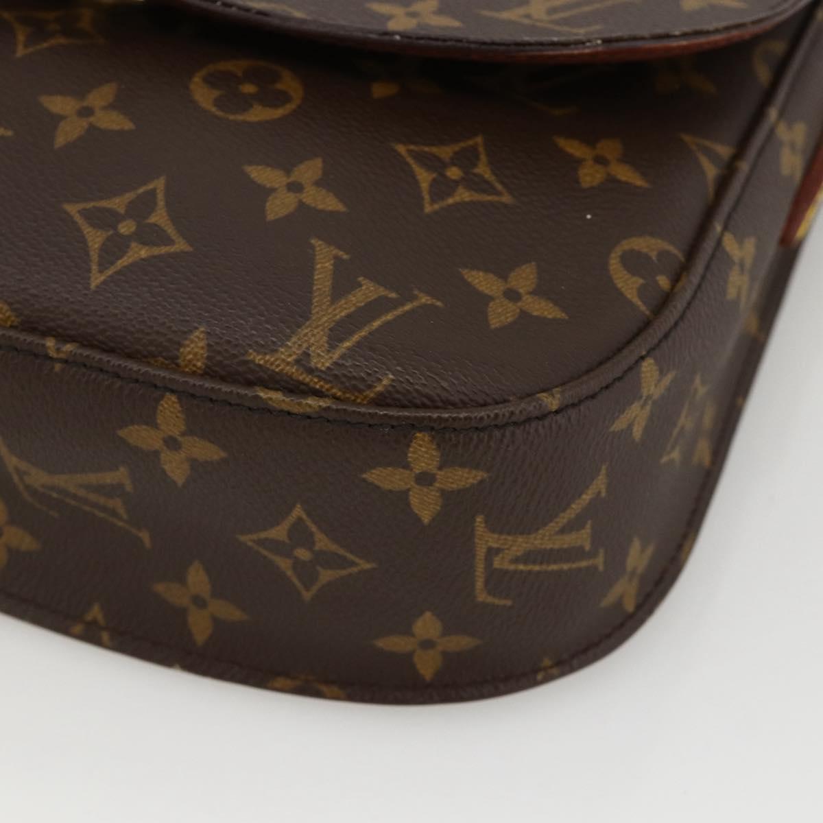 LOUIS VUITTON Monogram Saint Cloud GM Shoulder Bag M51242 LV Auth ka3400A