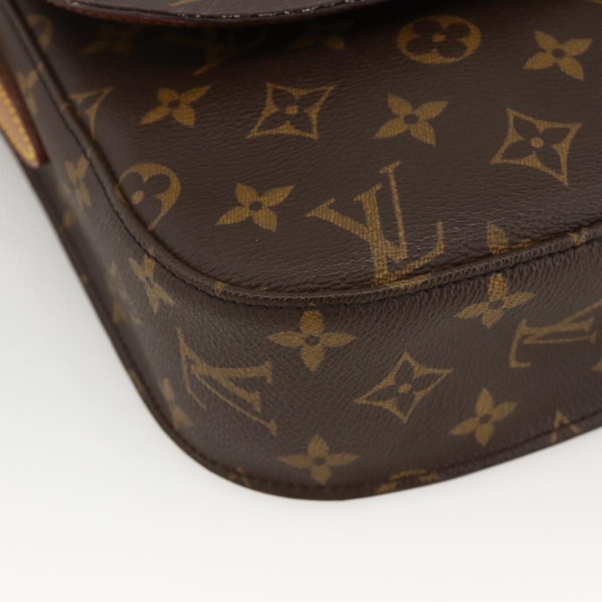 LOUIS VUITTON Monogram Saint Cloud GM Shoulder Bag M51242 LV Auth ka3400A
