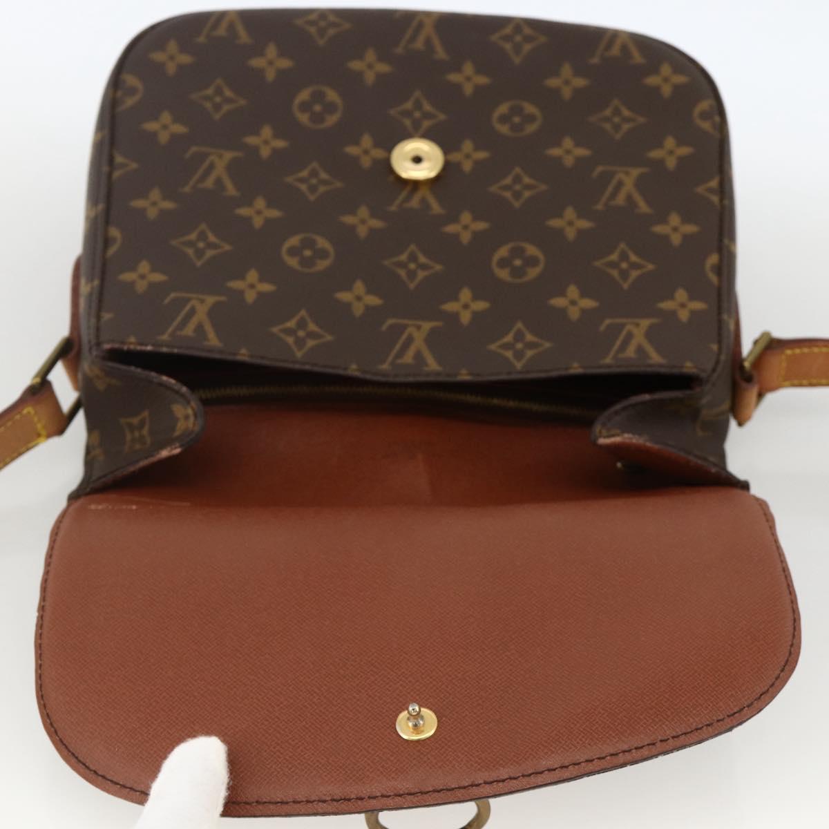 LOUIS VUITTON Monogram Saint Cloud GM Shoulder Bag M51242 LV Auth ka3400A