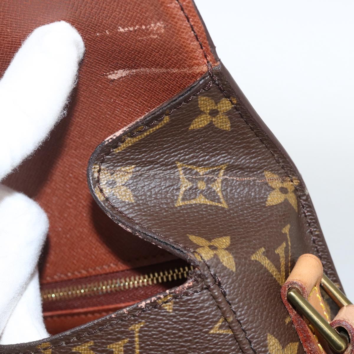 LOUIS VUITTON Monogram Saint Cloud GM Shoulder Bag M51242 LV Auth ka3400A