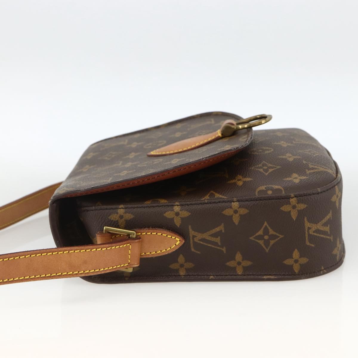 LOUIS VUITTON Monogram Saint Cloud GM Shoulder Bag M51242 LV Auth ka3400A